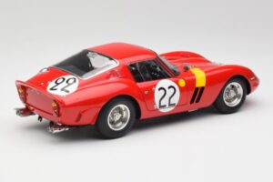 Ferrari 250 GTO #22 Beurlys / Elde / Mason 24 Hours of Le Mans 1962 CMC 1:18 M-253 Metāls — attēls 2 no 6