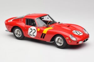 Ferrari 250 GTO #22 Beurlys / Elde / Mason 24 Hours of Le Mans 1962 CMC 1:18 M-253 Metāls — attēls 4 no 6