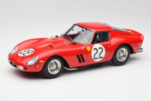 Ferrari 250 GTO #22 Beurlys / Elde / Mason 24 Hours of Le Mans 1962 CMC 1:18 M-253 Metāls