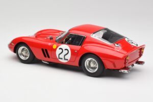 Ferrari 250 GTO #22 Beurlys / Elde / Mason 24 Hours of Le Mans 1962 CMC 1:18 M-253 Metāls — attēls 5 no 6