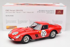 Ferrari 250 GTO #22 Beurlys / Elde / Mason 24 Hours of Le Mans 1962 CMC 1:18 M-253 Metāls — attēls 6 no 6