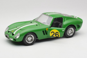 Ferrari 250 GTO #26 Zaļš Baltas Svītras 1962 Bburago 1:18 3011-G3 Metāls — attēls 2 no 8