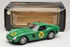Ferrari 250 GTO #35 Zaļš 1962 Bburago 1:18 3011-G2 Metāls — attēls 8 no 8