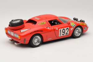 Ferrari 250 LM #192 Sarkans 1965 Bburago 1:18 3033-P1 Metāls — attēls 3 no 8