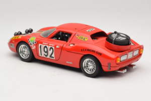 Ferrari 250 LM #192 Sarkans 1965 Bburago 1:18 3033-P1 Metāls — attēls 7 no 8