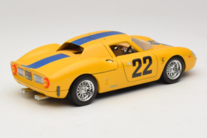 Ferrari 250 LM #22 Dzeltens 1965 Bburago 1:18 3333-Y1 Metāls — attēls 3 no 8