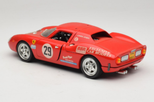 Ferrari 250 LM #29 Owens / Jones Monza 1992 Ierobežots Izdevums Bburago 1:18 3033-P3 Metāls — attēls 7 no 8