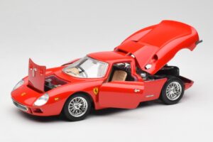 Ferrari 250 Le Mans Sarkans Bburago 1:18 3033 Metāls — attēls 2 no 8
