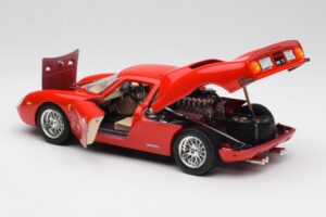 Ferrari 250 Le Mans Sarkans Bburago 1:18 3033 Metāls — attēls 5 no 8