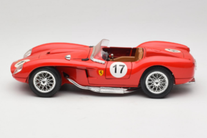 Ferrari 250 Testa Rossa #17 Sarkans 1957 Bburago 1:18 3007-R4 Metāls — attēls 4 no 8