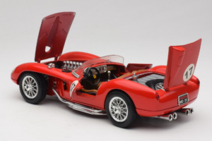 Ferrari 250 Testa Rossa #17 Sarkans 1957 Bburago 1:18 3007-R4 Metāls — attēls 5 no 8