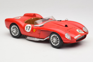 Ferrari 250 Testa Rossa #17 Sarkans 1957 Bburago 1:18 3007-R4 Metāls — attēls 6 no 8
