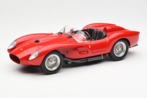 Ferrari 250 Testa Rossa Pontoon Fender Sarkans CMC 1:18 M-071 Metāls