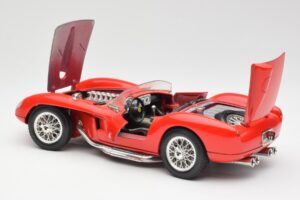 Ferrari 250 Testa Rossa Sarkans Bburago 1:18 3007 Metāls — attēls 5 no 8