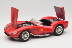 Ferrari 250 Testa Rossa #4 Sarkans Replacement Box 1957 Bburago 1:18 3007-R6 Metāls — attēls 2 no 8