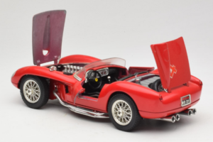 Ferrari 250 Testa Rossa #4 Sarkans Replacement Box 1957 Bburago 1:18 3007-R6 Metāls — attēls 5 no 8