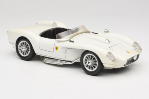 Ferrari 250 Testa Rossa Balts Replacement Box Bburago 1:18 3007-R3 Metāls — attēls 6 no 8