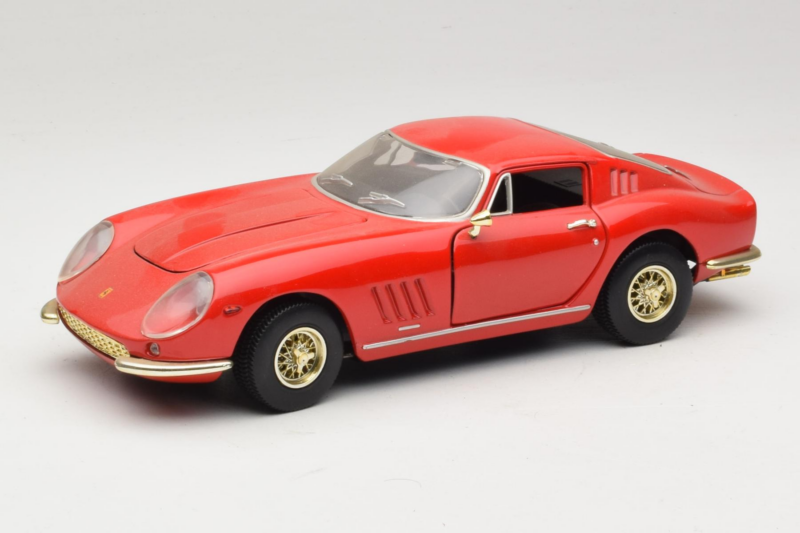 Ferrari 275 GTB/4 Sarkans ERTL 1:18 7493-P1 Metāls