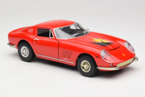 Ferrari 275 GTB/4 Sarkans Ar Palmu uz Pārsega ERTL 1:18 7483-P1 Metāls — attēls 6 no 8