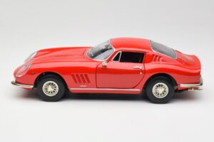 Ferrari 275 GTB/4 Rosso Corsa ERTL 1:18 7483 Metāls — attēls 4 no 8