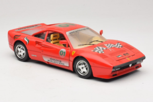 Ferrari 288 GTO #1 Sarkans 1984 Bburago 1:18 3027-P3 Metāls — attēls 6 no 8