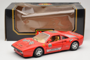 Ferrari 288 GTO #1 Sarkans 1984 Bburago 1:18 3027-P3 Metāls — attēls 8 no 8