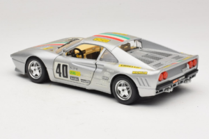 Ferrari 288 GTO #40 Sudrabs 1984 Bburago 1:18 3027-S1 Metāls — attēls 7 no 8