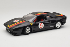 Ferrari 288 GTO #5 Melns Tonka 1:18 1109 Metāls