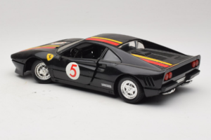 Ferrari 288 GTO #5 Melns Tonka 1:18 1109 Metāls — attēls 7 no 8
