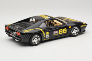 Ferrari 288 GTO #86 Melns Ierobežots Izdevums 1984 Bburago 1:18 3027-B1 Metāls — attēls 3 no 8