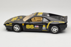 Ferrari 288 GTO #86 Melns Ierobežots Izdevums 1984 Bburago 1:18 3027-B1 Metāls — attēls 4 no 8