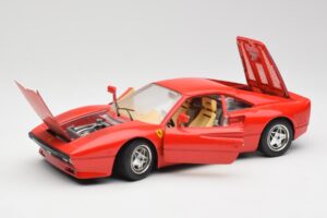 Ferrari 288 GTO Sarkans Bburago 1:18 3027 Metāls — attēls 2 no 8