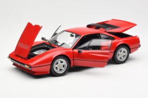 Ferrari 308 GTB Quattrovalvole Sarkans Kyosho 1:18 08182R Metāls — attēls 2 no 8
