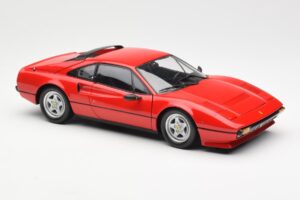 Ferrari 308 GTB Quattrovalvole Sarkans Kyosho 1:18 08182R Metāls — attēls 6 no 8