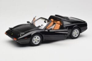 Ferrari 308 GTS Melns Hot Wheels 1:18 P9899 Metāls — attēls 2 no 8