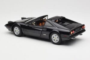 Ferrari 308 GTS Melns Hot Wheels 1:18 P9899 Metāls — attēls 7 no 8