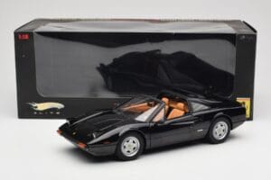Ferrari 308 GTS Melns Hot Wheels 1:18 P9899 Metāls — attēls 8 no 8