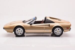 Ferrari 308 GTS Zeltains Ierobežots Izdevums Norev 1:18 187932 Metāls — attēls 3 no 6