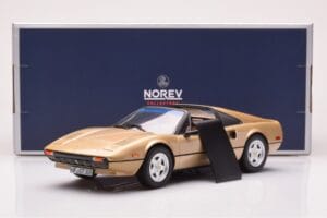 Ferrari 308 GTS Zeltains Ierobežots Izdevums Norev 1:18 187932 Metāls — attēls 6 no 6