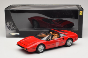Ferrari 308 GTS Sarkans Star Collection Magnum P.I. Hot Wheels 1:18 P9908 Metāls — attēls 6 no 6