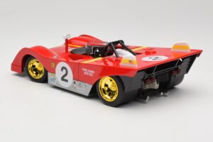 Ferrari 312 PB #2 Scuderia Ferrari World Sportscar Championship 1972 Shell 1:18 Shell001 Metāls — attēls 7 no 8
