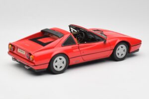 Ferrari 328 GTS Sarkans Anson 1:18 TY11078 Metāls — attēls 3 no 8