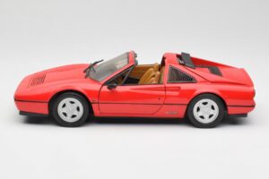 Ferrari 328 GTS Sarkans Anson 1:18 TY11078 Metāls — attēls 4 no 8