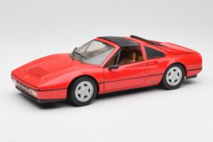 Ferrari 328 GTS Sarkans Anson 1:18 TY11078 Metāls