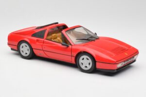 Ferrari 328 GTS Sarkans Anson 1:18 TY11078 Metāls — attēls 6 no 8