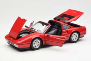 Ferrari 328 GTS Sarkans Kyosho 1:18 08185R Metāls — attēls 2 no 8