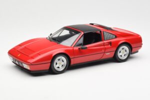 Ferrari 328 GTS Sarkans Kyosho 1:18 08185R Metāls