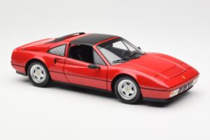 Ferrari 328 GTS Sarkans Kyosho 1:18 08185R Metāls — attēls 6 no 8