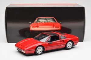 Ferrari 328 GTS Sarkans Kyosho 1:18 08185R Metāls — attēls 8 no 8