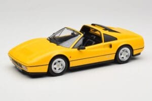 Ferrari 328 GTS Dzeltens KK-Scale 1:18 KKDC180552 Metāls